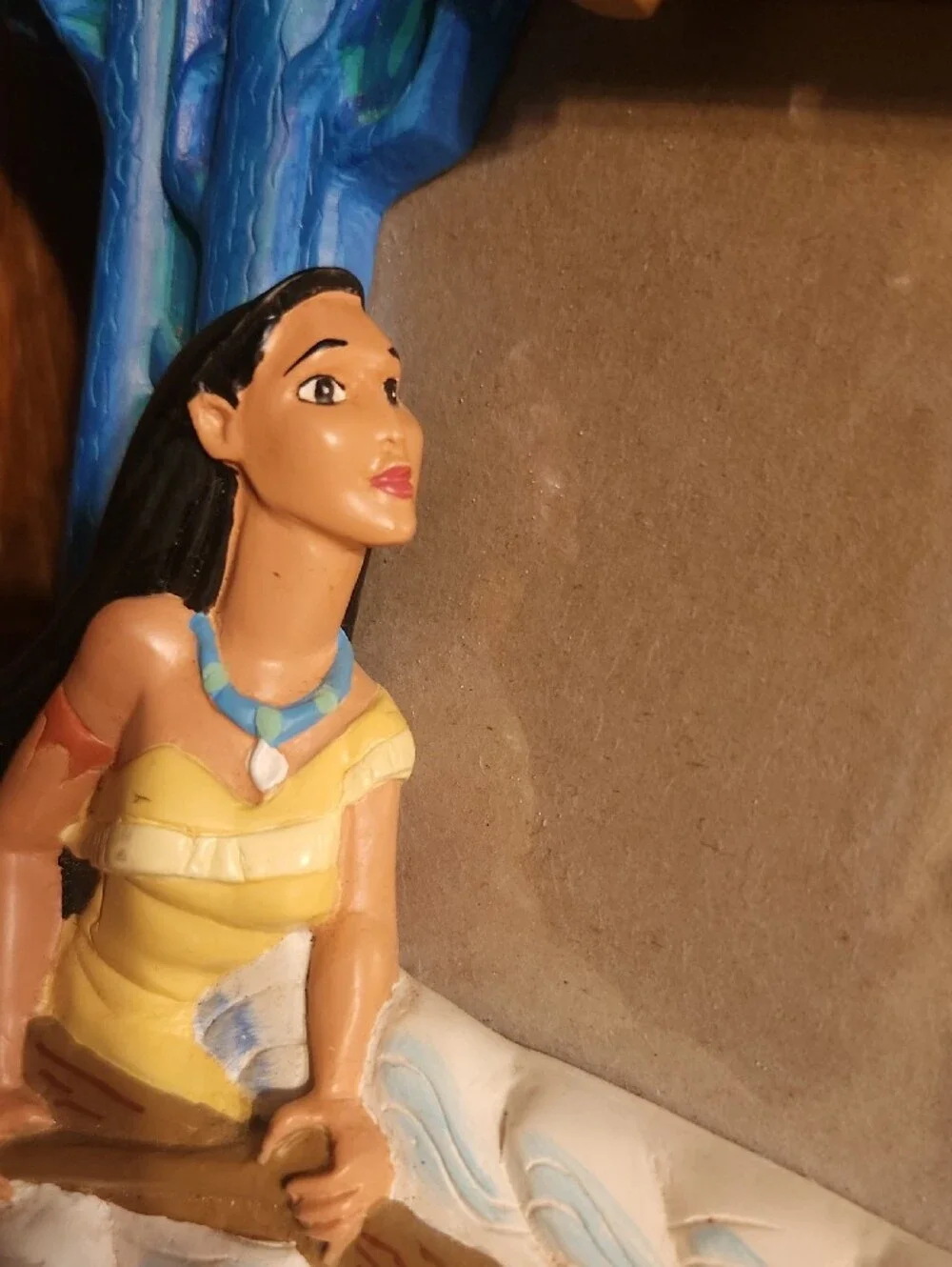 Disney Pocahontas Picture Frame - Blue, White, Tan